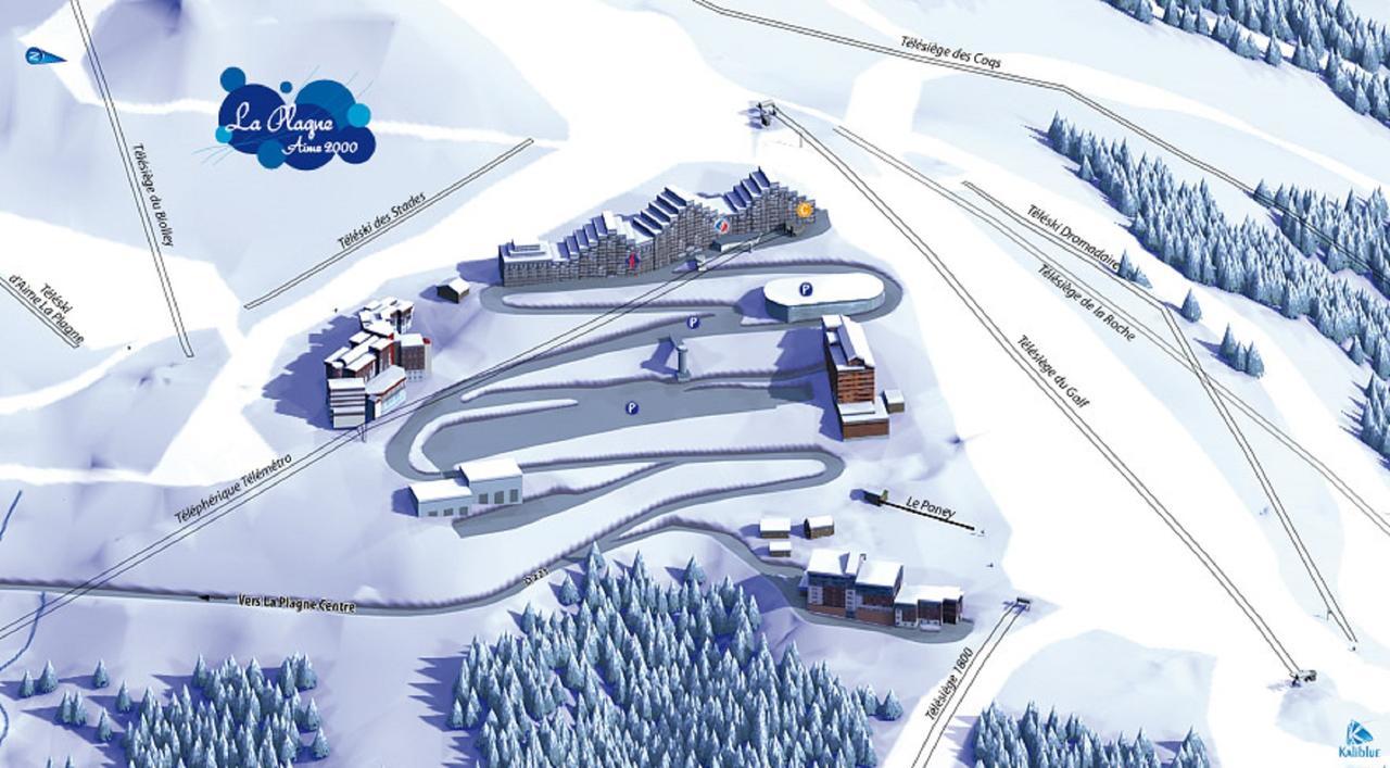 Plagne Aime 2000 Ski Apartments La Plagne Exteriér fotografie